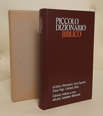 KLEINES BIBLISCHES WÖRTERBUCH - OBERMAYER, SPEIDEL, VOGT, ZIELER - AUFL. PAOLINE