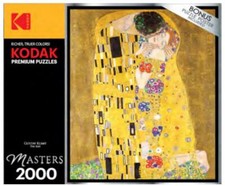 Kodak The Kiss by Gustav Klimt 2000 Piece Jigsaw Puzzle By Gustav Klimt