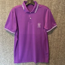 RLX Ralph Lauren Polo Shirt Men S Purple Golf Performance Stretch TPC Scottsdale