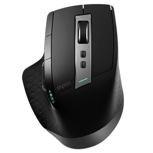 Rapoo Wireless USB + Bluetooth Mouse Multi Device Ergonomic For Laptop PC Tablet - Picture 2 of 21