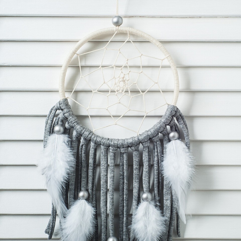 20 Pcs Floral Macrame Hoop Dream Catcher Unique Crafts Making eBay