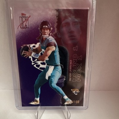 Topps Signature Class 2025 Trevor Lawrence Jaguars #26 Serial Numbered 58/100