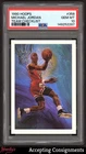 1990-91 Hoops Team Card #358 Michael Jordan TC BULLS HOF PSA 10 GEM MINT