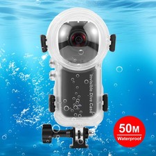 Insta360 X4 Air PULUZ 50m Camera Waterproof Sealed Diving Case Protective Shell