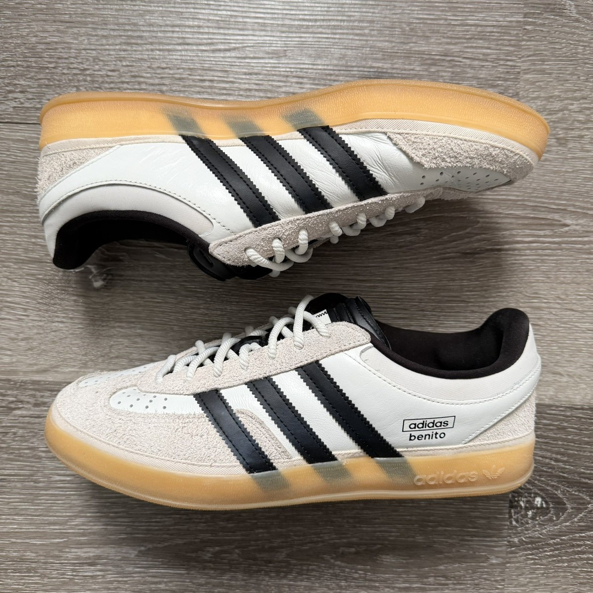 Bad Bunny x Adidas Gazelle Indoor “Benito” Sz. 10.5 - Core White