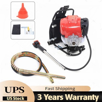 4 Stroke 1.4HP Concrete Vibrator Backpack Vibrator Portable Concrete Vibrator
