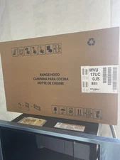 BRAND NEW WHIRLPOOL 30”Under Cabinet Range Hood W/ LED Light in Stainless Steel