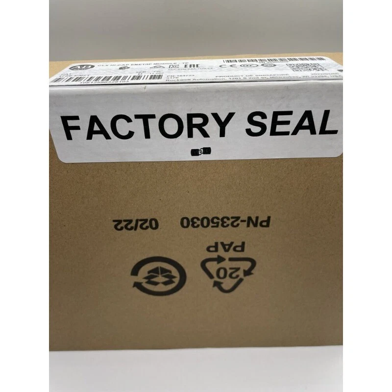 New Factory Sealed Allen Bradley 1756-EN2T ControlLogix EtherNet/IP US Free Tax - Image 4 of 4