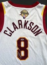Jordan Clarkson Signed Autographed Cleveland Cavaliers Finals Jersey Psa/Dna Coa