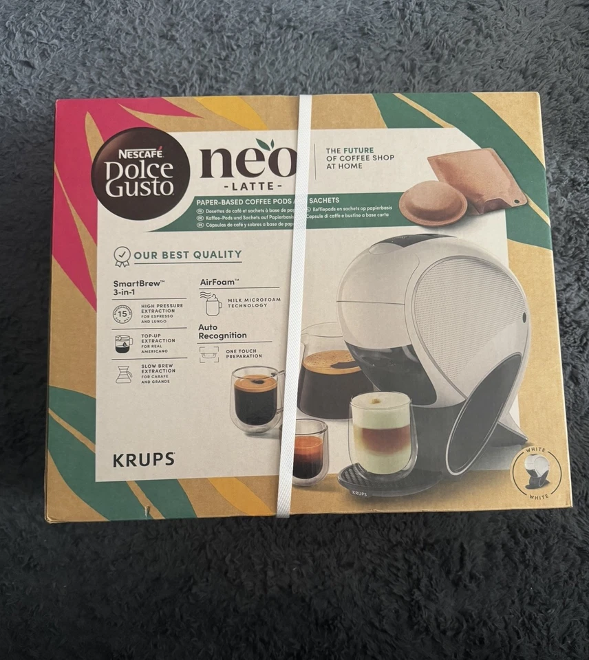 Machine à Café Nescafé Dolce Gusto Neo Latte KRUPS Blanche - NEUF - Photo 1/1