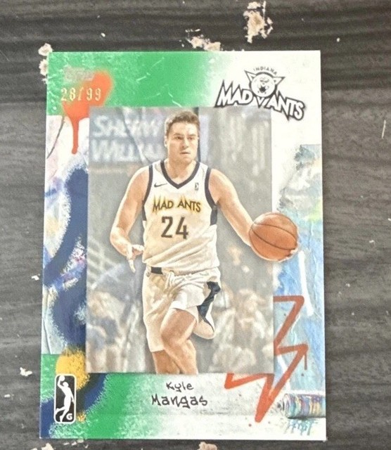 2024-25 Topps G-League - Kyle Mangas #29 Green /99 (RC)