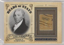 2020 Upper Deck Goodwin Champions Heads of State Stamp Relics James Monroe 0bf7