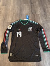 Mexico G. Mora #19 2026 Black Player Version Long Sleeve Soccer Jersey 2XL