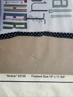 ANJO ETC Counted Thread Kit NEW “mother” 10 X 11 3/4” — photo 3