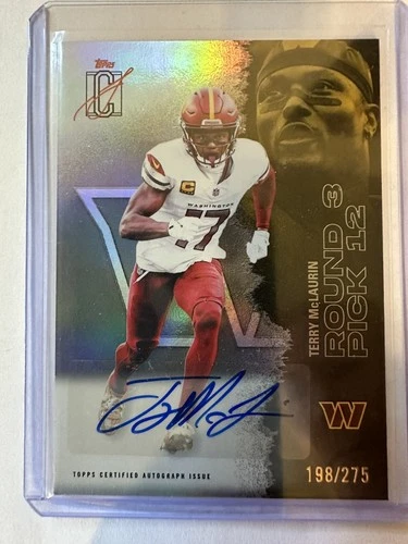 2025 Topps Signature Terry McLaurin Veteran Class Autographs (RAW)