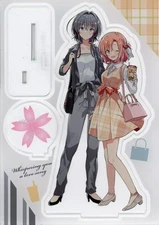 Kino Himari & Asanagi Yo Acrylic Stand 18cm Collectible Figure  Duty Paid or Rei