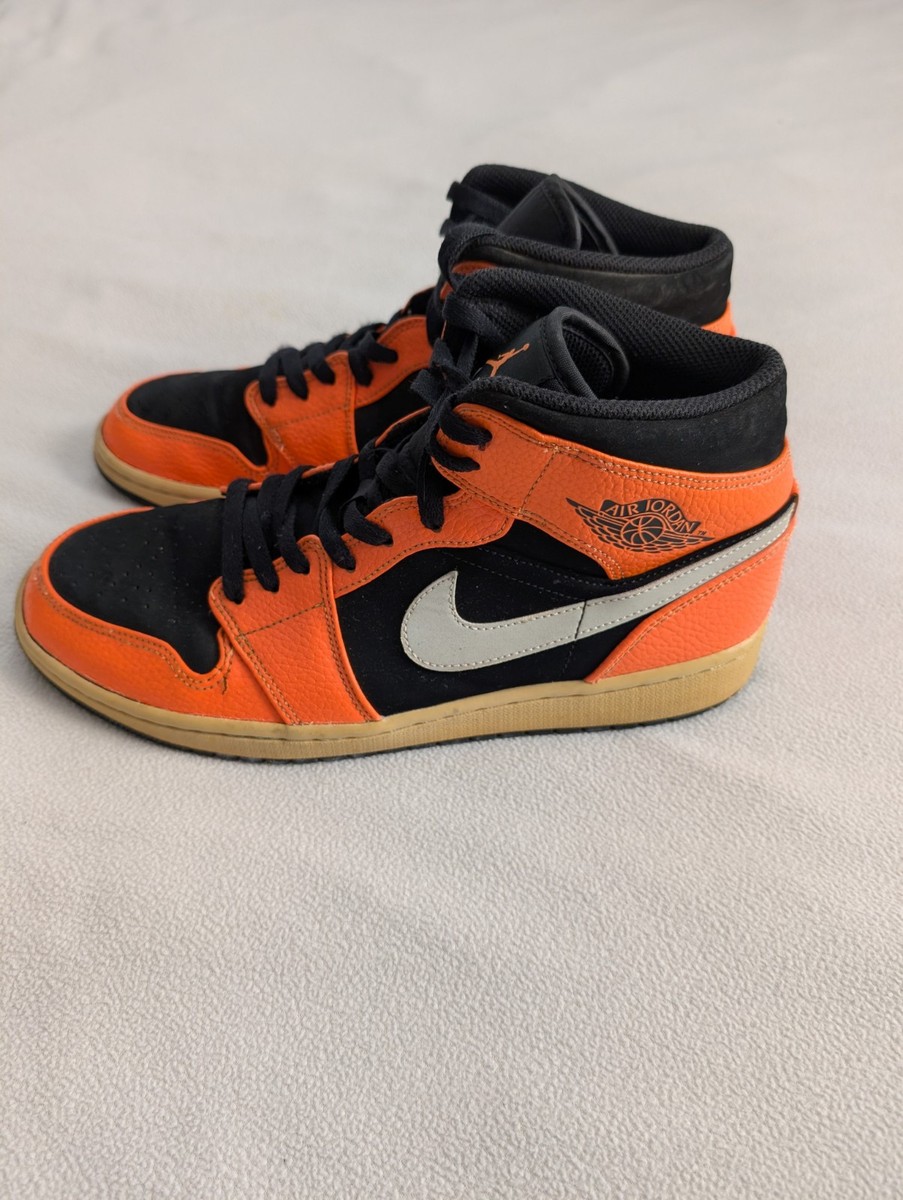 ★ Nike ★ Jordan 1 Mid Black Cone Air Jordan 1 Mid 