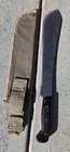 Unissued Original Australian Army Military WW2 DC-45 machete & canvas sheath NOS