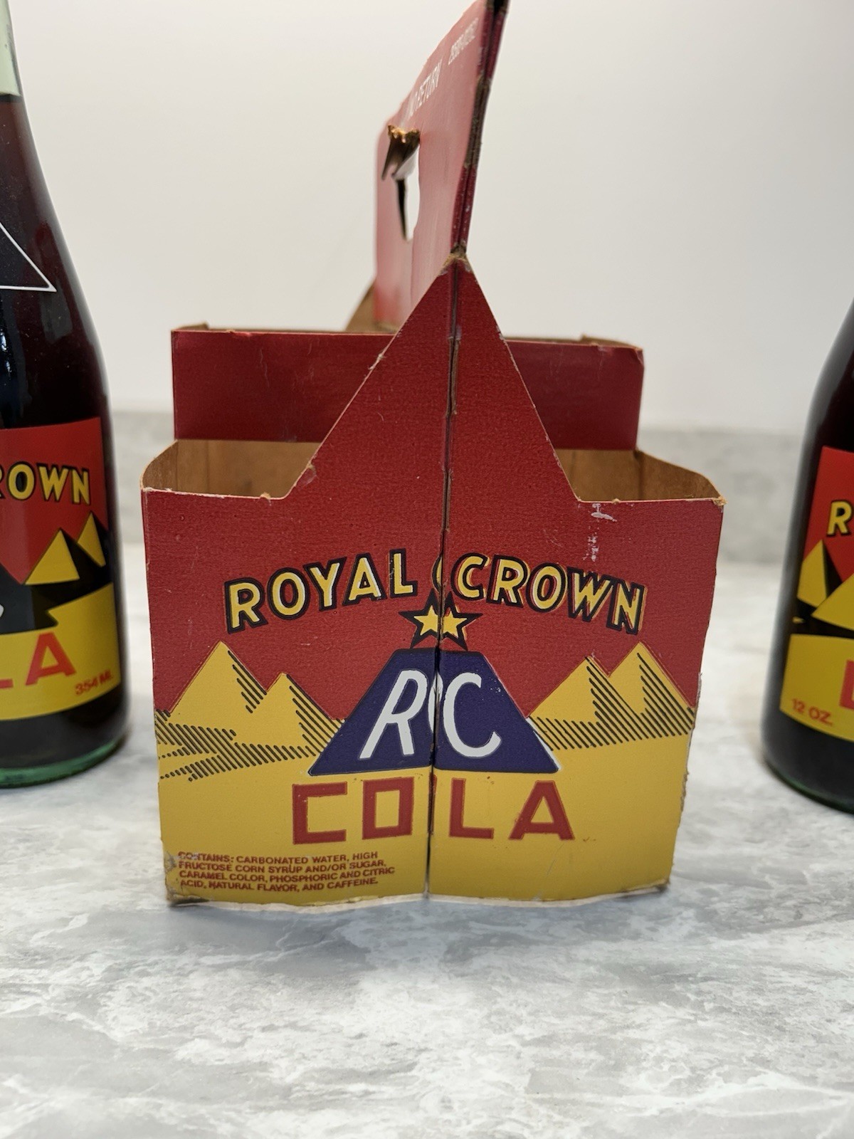 Royal Crown Cola 6 Pack Full 12oz Glass Bottles