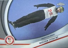 2026 Topps Chrome U.S. Winter Olympic & Paralympic Team Winter Vinecki 22 USA