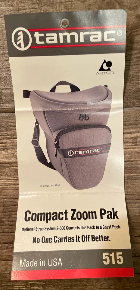 Used once Tamrac 515 D/SLR Pack Holster Camera Bag + Strap Spruce Green - Image 4 of 4