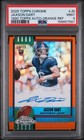 2025 Topps Chrome Jaxson Dart 1990 Topps Football Autographs (PSA 9)