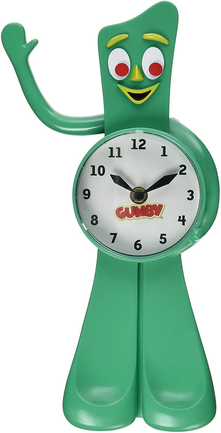 NJ Croce Gumby 3-D Motion Clock