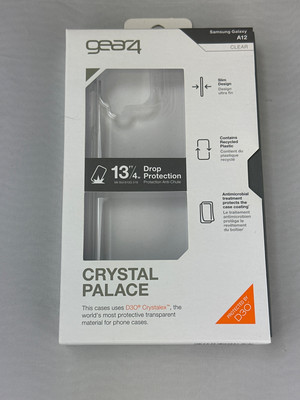 Gear4 Crystal Palace Case for Samsung Galaxy A12 - Clear