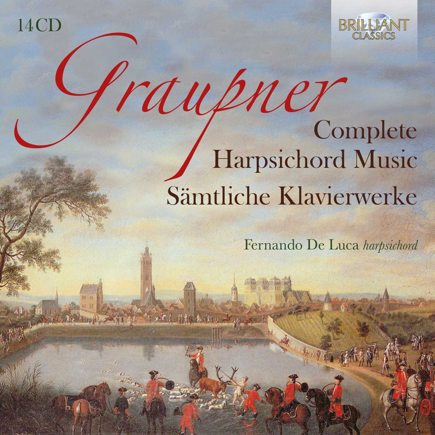 Кристоф Граупнер Graupner: Полный комплект клавесинной музыки (CD)