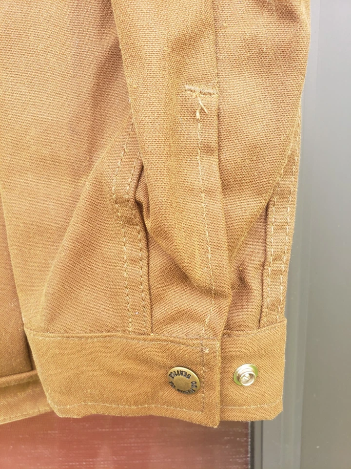 Chaqueta de caza Filson Oil Tin Cloth 2008 de colección grande nueva con etiquetas Foto 3 de 4