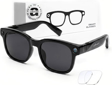 AI Smart Glasses with Camera, 8MP HD Bluetooth Camera Glasses for Women Men  10