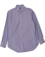 POLO RALPH LAUREN Mens Regent Classic Fit Shirt Size 15 1/2 Medium Blue AD03