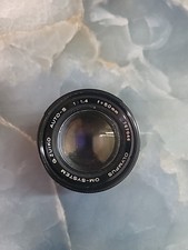 Olympus OM-System 50mm f1.4 G.Zuiko Auto-S Prime Lens w Back Caps 