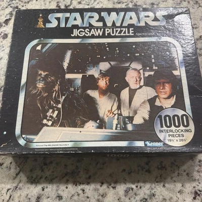 1977 STAR WARS 1000 Piece Puzzle - Kenner #40180 - Image 1 of 4