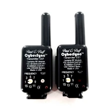 Paul C Buff CyberSync Transmitter CST Lot Of 2 Missing Test Button Tested WorkS