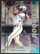 Preston Wilson 1999 Topps Finest #149 Rookie RC - Florida Marlins