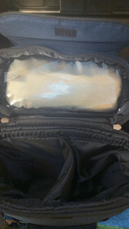 Bolsa de transporte aislada de 2 botellas con correas bolsa refrigeradora aislada Foto 3 de 4