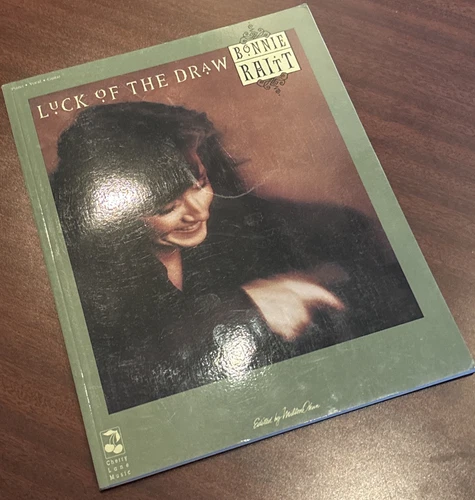 Bonnie Raitt Luck Of The Draw Sheet Music Piano Vocal Guitar Songbook 56 Pages