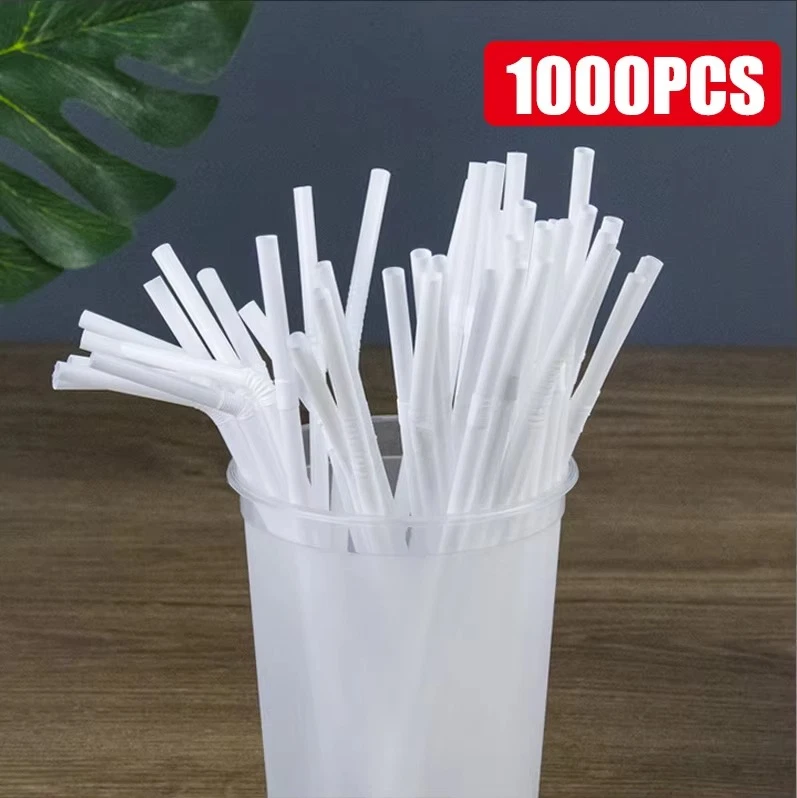 Multicolor Straws Flexible Plastic Bendy Colorful Drinking Straw Birthday Party. - Image 2 of 4