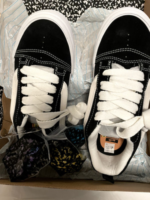 Vans Vault x Imran Potato Knu-Skool VR3 LX   Black/True White   EU 38   neu mit 