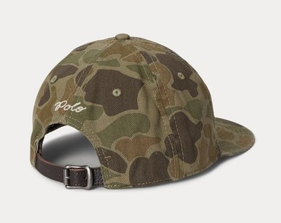 Polo Ralph Lauren Men's RL logo Camo Ball Cap