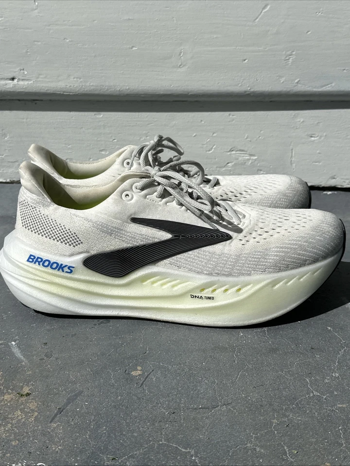 Brooks Shoes Mens US 13 D Glycerin Max Grey Black Running Trainers 1104471D099 - image 2 of 4