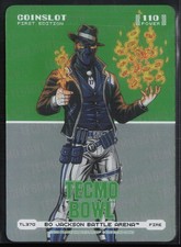 2026 Bo Jackson Battle Arena Tecmo Fire Tecmo Logofoil Coinslot #TL370