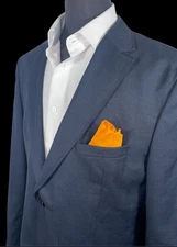 HUGO BOSS COASTUS NAVY NAILHEAD SPORT COAT SZ 44