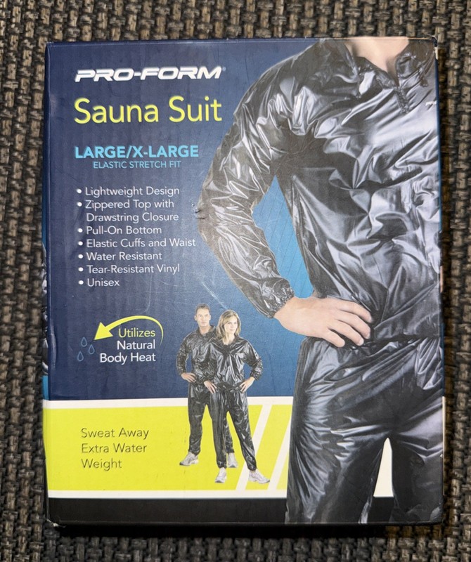 Brand New In Box ProForm Sauna Suit Large/X-Large