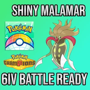 ✨6IV SHINY Malamar + EVS🚀 POKEMON ACCUEILChampionsDélivrance en ligne