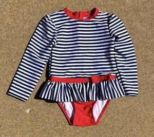 Cat & Jack 4T One Piece Swimsuit 4th of July