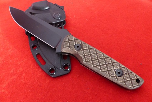 Spartan Blades USA Made Fixed 1095 Blade 8" Alala Sheath Knife MINT - Picture 3 of 5
