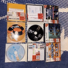 Japanese NTSC-J SEGA Dreamcast 6 Games Lot Shenmue Crazy Taxi Typing Of The Dead