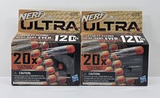 NERF Ultra Foam Darts - 20 Darts NEW Set Of 2 Boxes